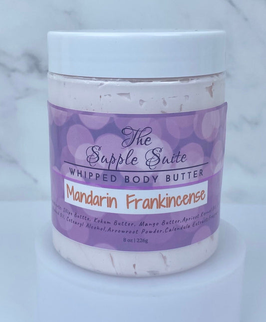 Mandarin Frankincense-Triple Whipped Body Butter